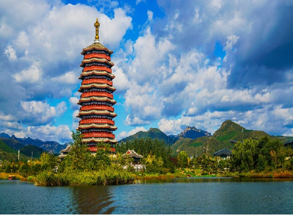 碧波荡漾-雁栖湖